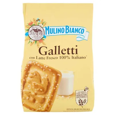 Mulino Bianco печенье Galletti, 350 г
