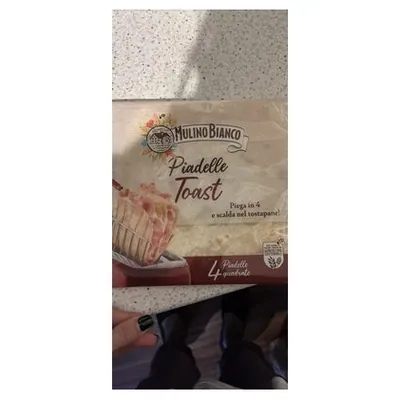 Mulino Bianco Piadelle Toast пьядина для тостов, 240 г