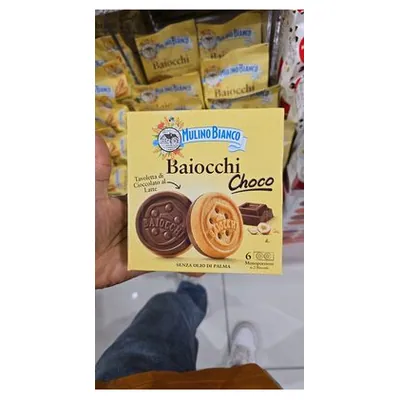 Mulino Bianco печенье Baiocchi Choco, 6 шт., 144 г