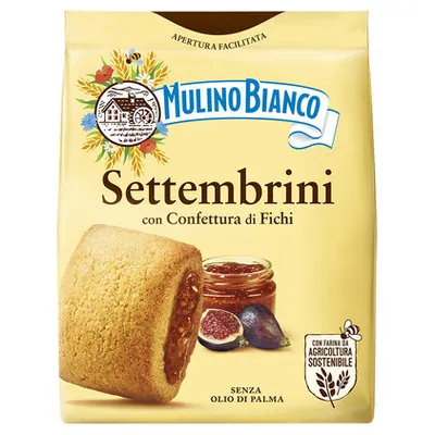 Mulino Bianco Settembrini печенье с инжиром, 300 г