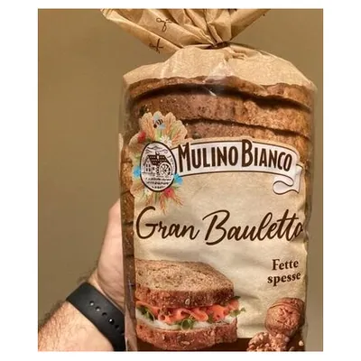 Mulino Bianco Granbauletto wholegrain soft bread, 465 g