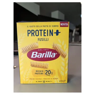 Barilla Protein+ fusilli pasta, 400 g