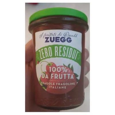 Zuegg клубничный джем Zero Residui, 230 г