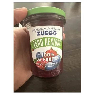 Zuegg джем из лесных ягод Zero Residui, 230 г