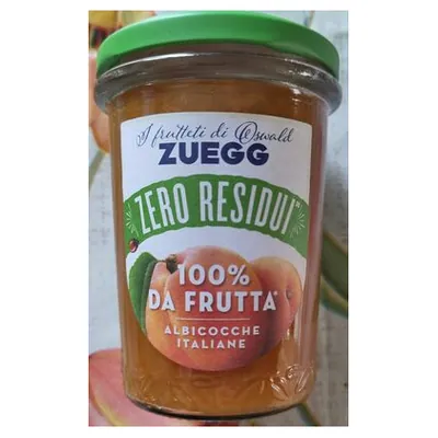 Zuegg абрикосовый джем Zero Residui, 230 г
