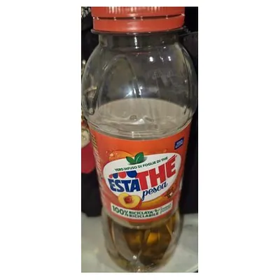 Estathé холодный чай персик в бутылке, 0,4 л