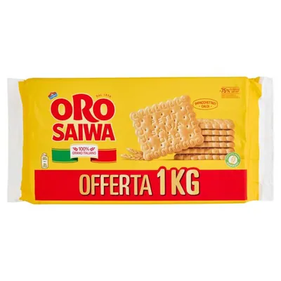 Oro Saiwa классическое сухое печенье, 1 кг