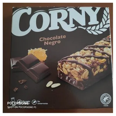 Corny злаковый батончик с темным шоколадом, 138 г