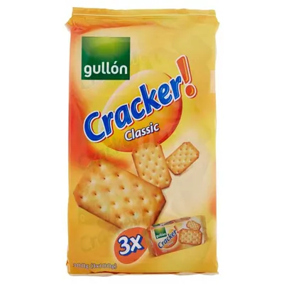 Gullón Крекеры, 3 шт. × 100 г