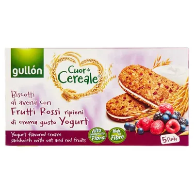 Gullón Cuor di Cereale с йогуртовым кремом, 220 г