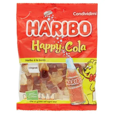 Haribo Жевательный мармелад Happy Cola, 175 г