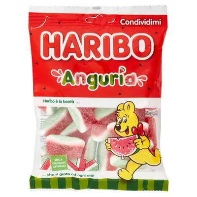 Haribo Желатиновые конфеты Арбуз, 175 г