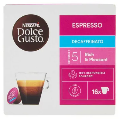 Nescafé Dolce Gusto Кофе в капсулах Espresso Decaffeinato, 16 шт.