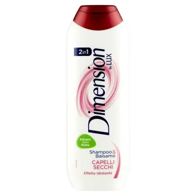 Dimension by Lux 2-in-1 shampoo & conditioner for dry hair, 250 ml
