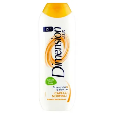 Dimension by Lux 2-in-1 shampoo & conditioner for normal hair, 250 ml
