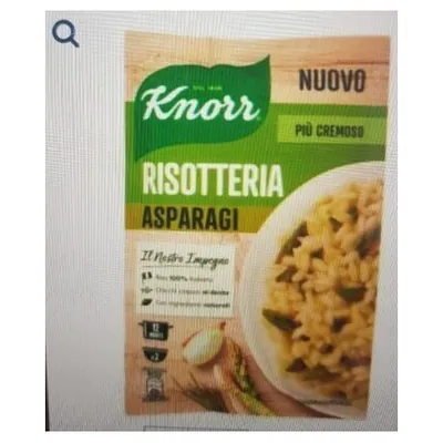 Knorr ризотто со спаржей быстрого приготовления, 175 г