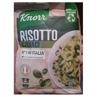 Knorr ризотто со шпинатом быстрого приготовления, 175 г