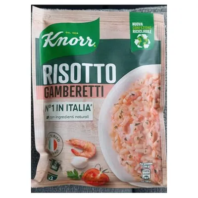 Knorr ризотто с креветками быстрого приготовления, 175 г
