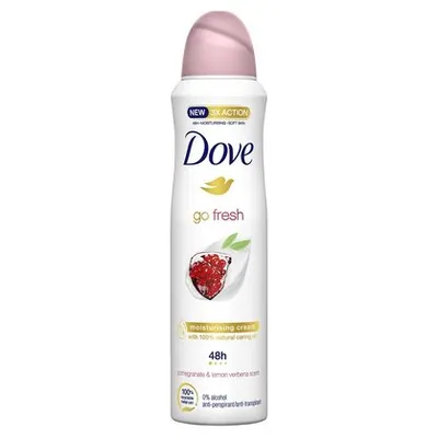 Dove дезодорант-спрей Fresh Гранат и Лимонная Вербена, 150 мл
