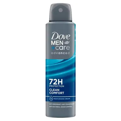 Dove Men+Care Clean Comfort spray deodorant, 150 ml