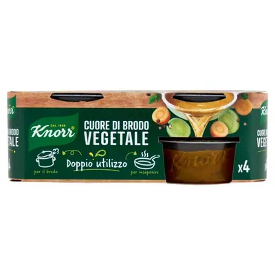 Knorr Бульонный кубик мягкий Cuore Brodo овощной, 112 г, 4 шт.