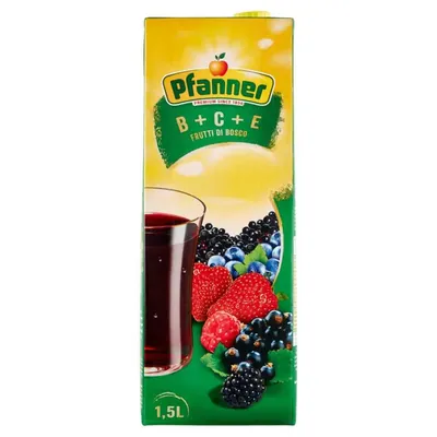 Pfanner Succo Ace Frutti di Bosco multivitamin and wild berry juice, 1.5 l