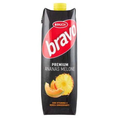 Rauch Bravo Premium Melon and pineapple juice, 1 l