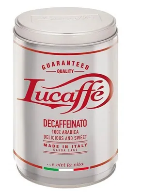Lucaffé DECAFFEINATO, 250 г, молотый