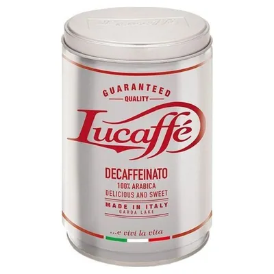 Lucaffé DECAFFEINATO, 250 г, в зёрнах