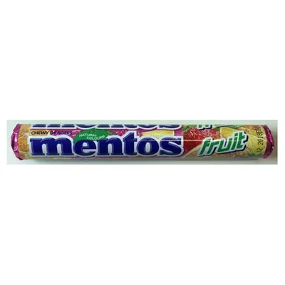 Mentos Fruit chewy candy, 38 g