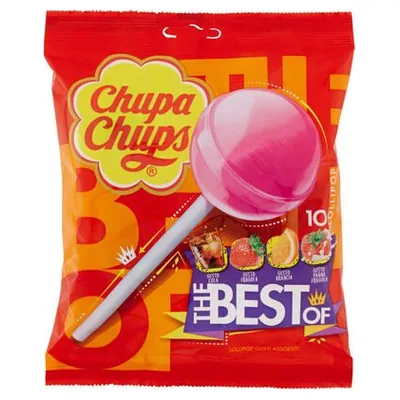 Chupa Chups леденцы на палочке Best Of Bag, 12 г
