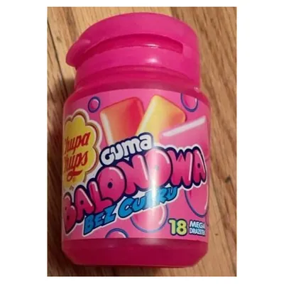 Chupa Chups жевательная резинка в бутылочке, 72 г