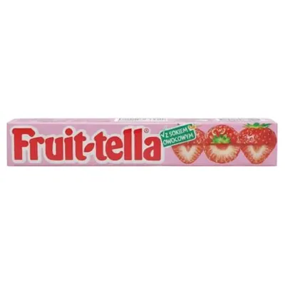 Fruittella Strawberry chewy candies, stick, 41 g