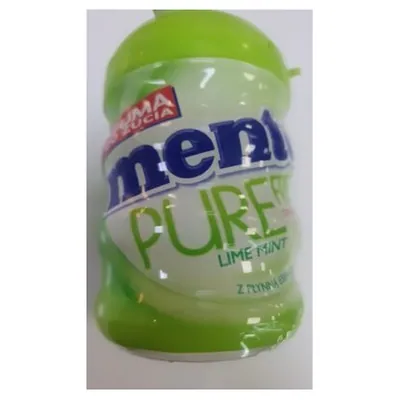 Mentos Pure Fresh lime mints, bottle, 60 g