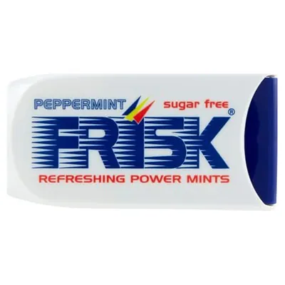 Frisk Peppermint mints display, 12 pcs