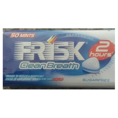 Frisk Peppermint mints, 50 pcs