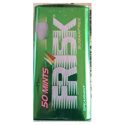 Frisk Spearmint mints in XL tin, 50 pcs