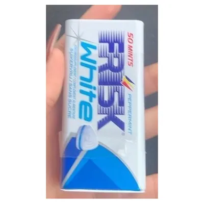 Frisk White Peppermint mints, 50 pcs.