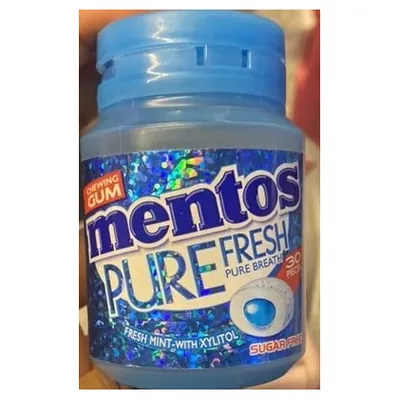Mentos Freshmint chewing gum, 30 pcs.