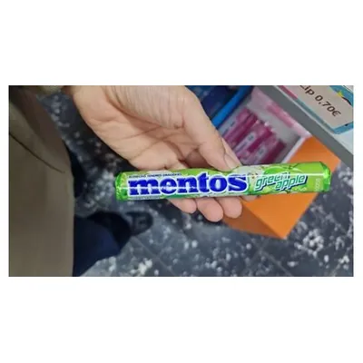 Mentos Green Apple mints