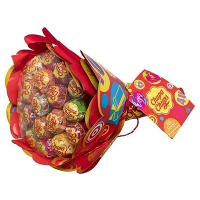 Chupa Chups леденцы на палочке Цветочный букет