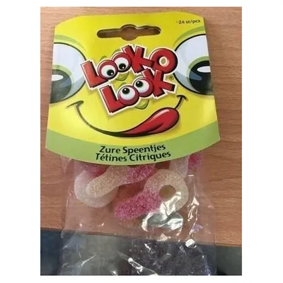 LOL sour soothers chewy candy, 140 g