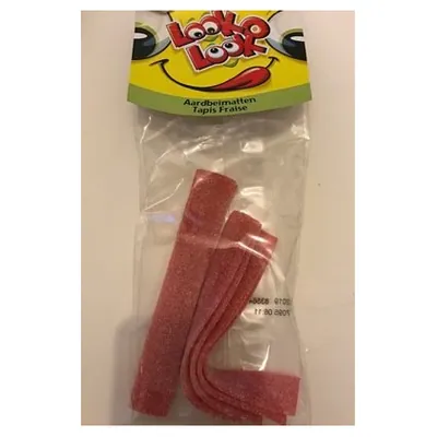 LOL sour strawberry candy, 115 g