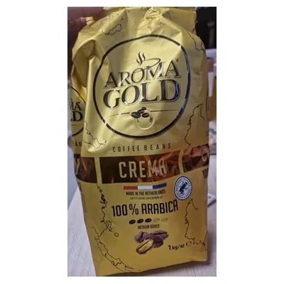 Aroma Gold Crema coffee beans, 1 kg