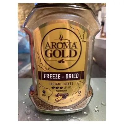 Aroma Gold кофе растворимый сублимированный, 100 г