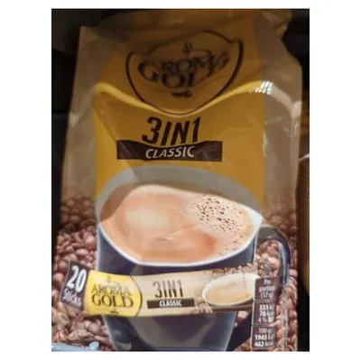 Aroma Gold 3-in-1 coffee drink Classic, 20 pcs