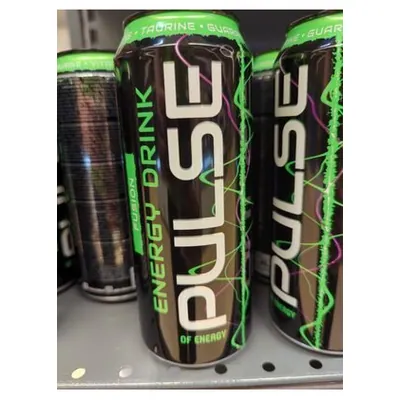 Pulse газированный энергетический напиток Fusion, 500 мл