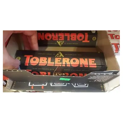 Toblerone dark chocolate, 100 g