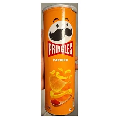 Pringles paprika crisps, 165 g