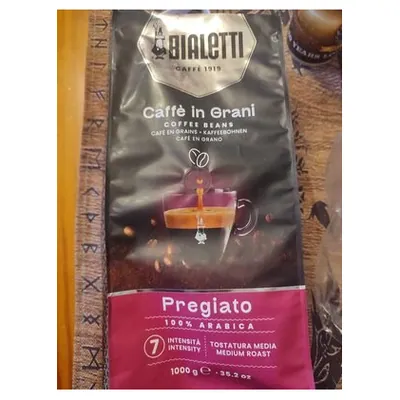 Bialetti Pregiato 100% Arabica кофе в зернах, 1 кг